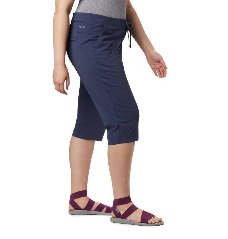 Women's Columbia Anytime Outdoor Capris Sport Pants Navy | Plus Size CA-GL530